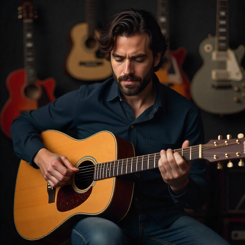 Classical guitar learning environment